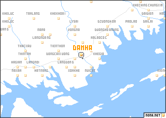 map of Ðầm Hà