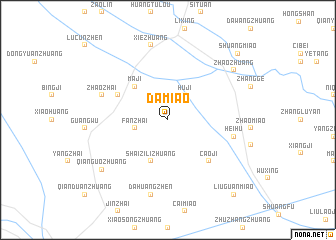 map of Damiao