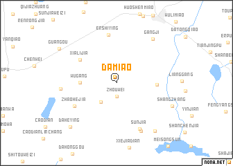 map of Damiao