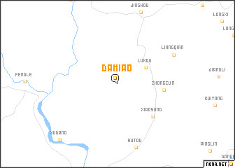 map of Damiao