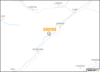 map of Damiao