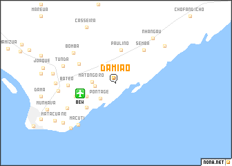 map of Damião