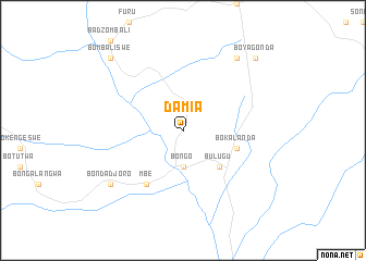 map of Damia