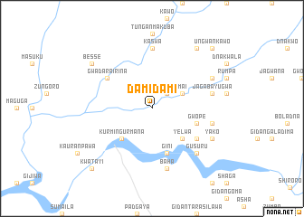map of Dami Dami