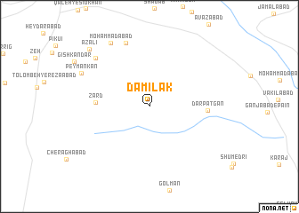 map of Damīlak