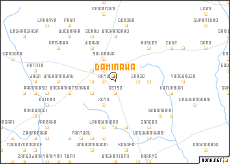 map of Daminawa