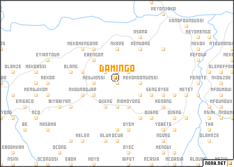 map of Damingo