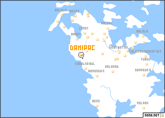 map of Damipac