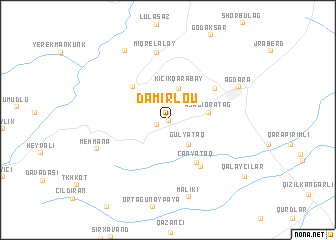 map of Damirlou