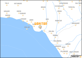 map of Damitan