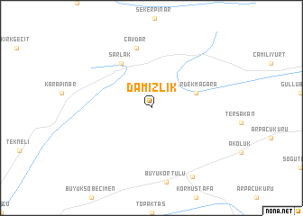 map of Damızlık