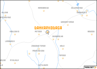 map of Damkarko Daga