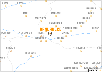 map of Damladere