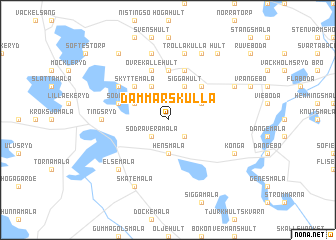 map of Dammarskulla