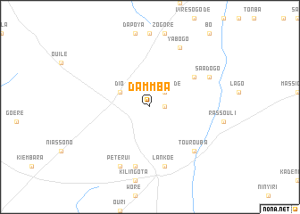 map of Dammba