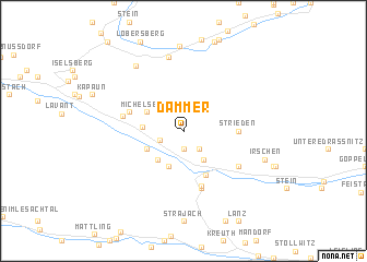 map of Dammer