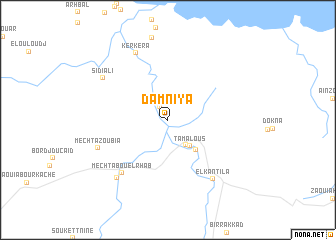 map of Damnîya