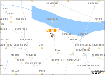 map of Damoa