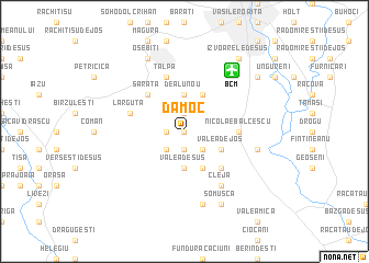 map of Dămoc