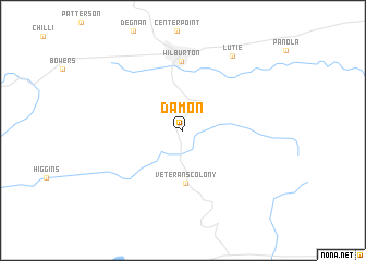 map of Damon