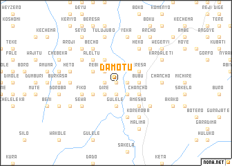 map of Damotu
