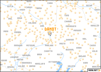 map of Damot