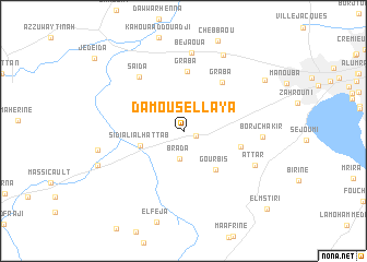 map of Damous el Laya