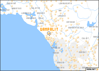 map of Dampalit