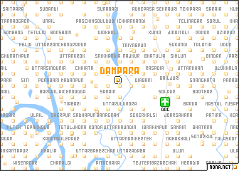 map of Dāmpāra