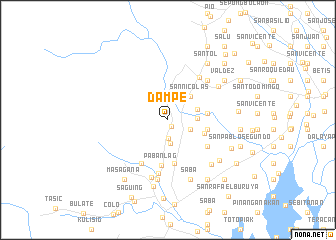 map of Dampe