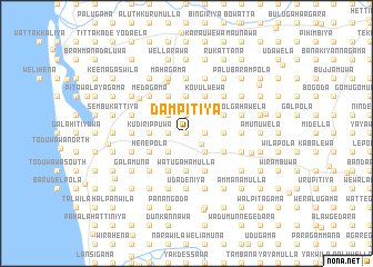 map of Dampitiya