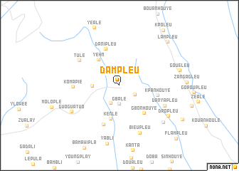 map of Dampleu