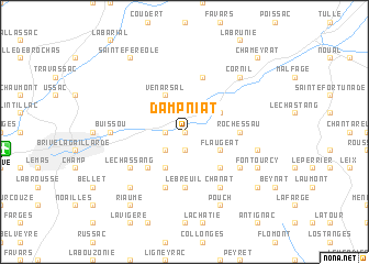 map of Dampniat