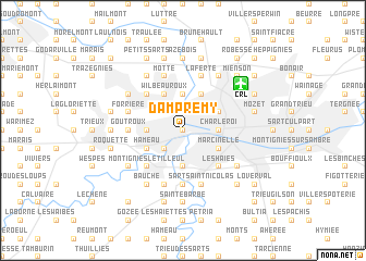map of Dampremy