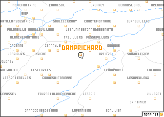 map of Damprichard