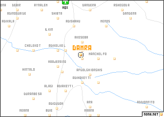 map of Damra