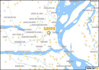 map of Damra