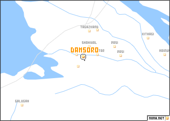 map of Damsoro