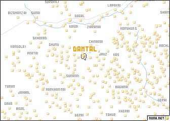 map of Damtal