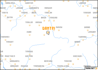 map of Ðám Trì
