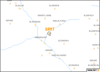 map of Damt