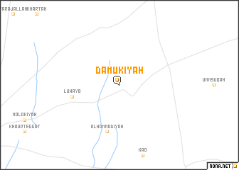 map of Damūkīyah