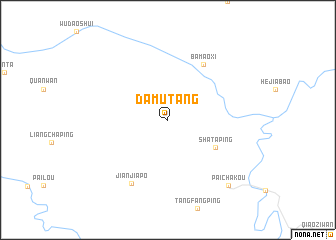 map of Damutang