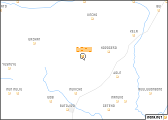 map of Damu