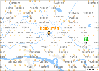 map of Ðạm Xuyên