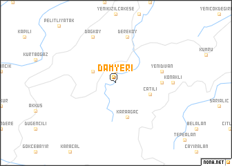 map of Damyeri