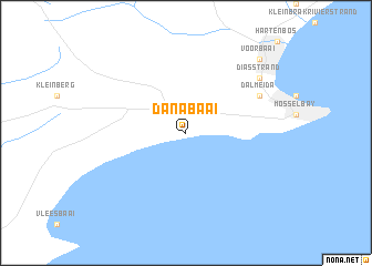 map of Danabaai