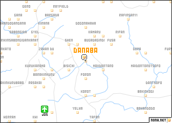 map of Dan Aba