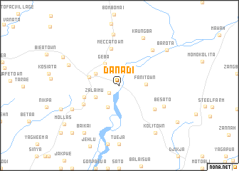 map of Danadi