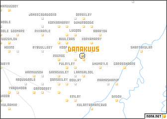 map of Danakuus